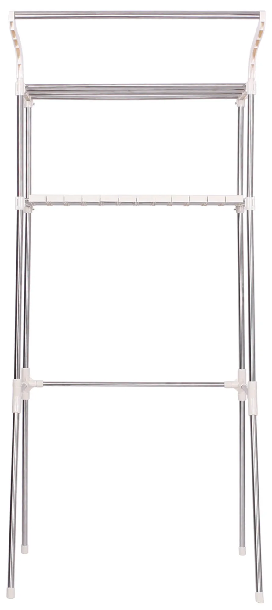 CLP Waschmaschinenregal Ellsworth 173x70x49,5 cm weiß