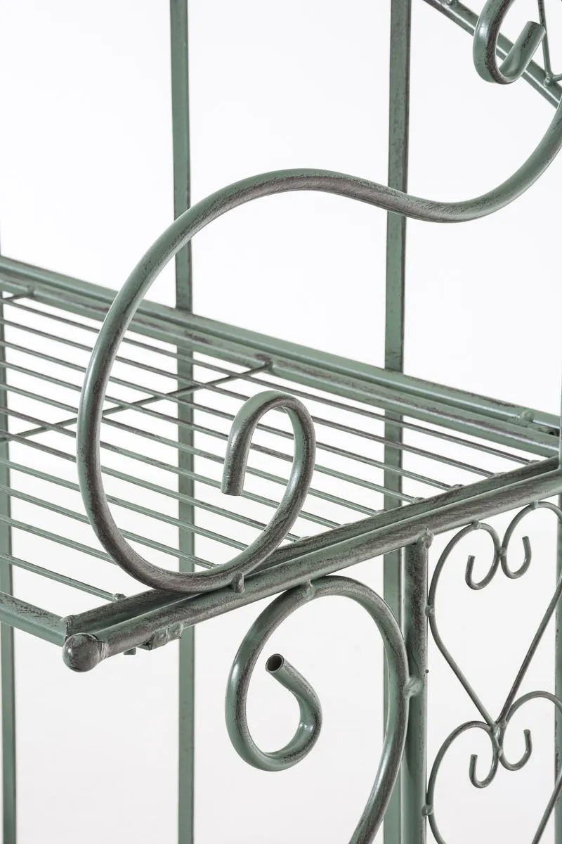 Standregal Antje 153x61x33 cm antik-grün