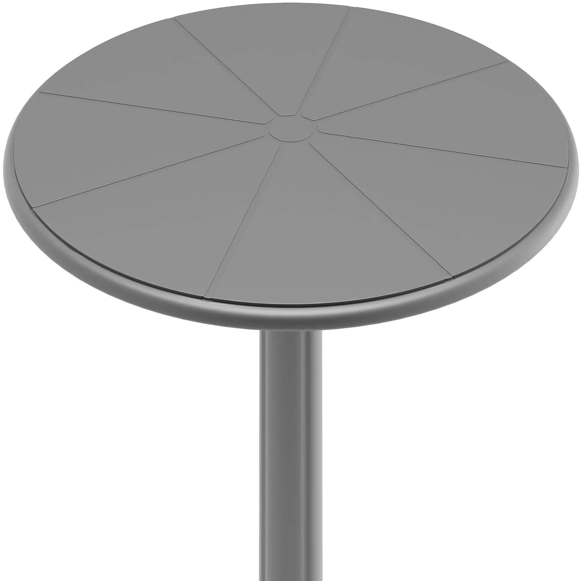 Stehtisch Tomas 60x107 cm dunkelgrau