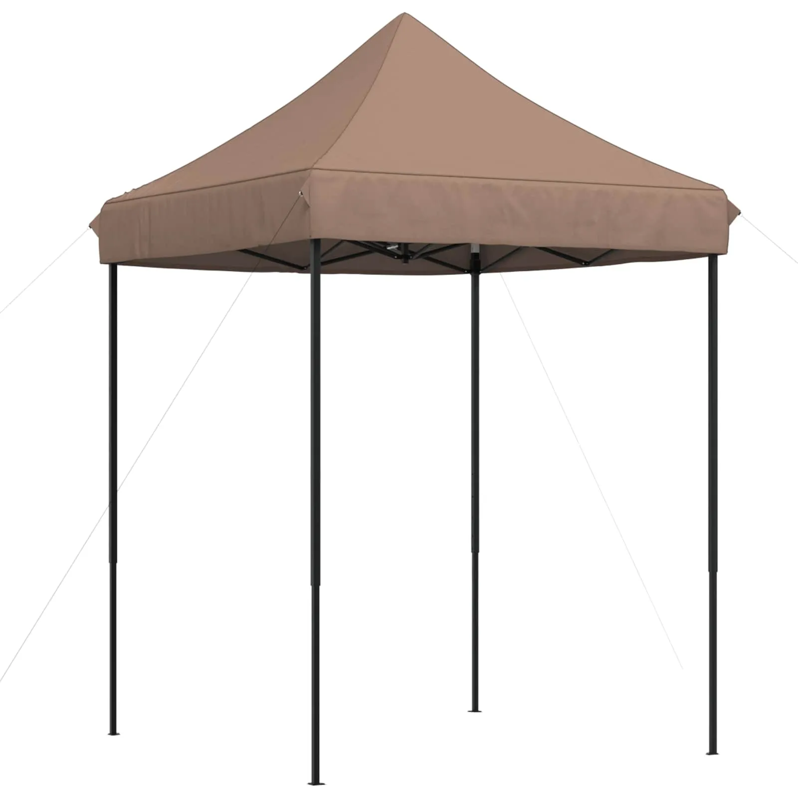 Modernes faltbares Partyzelt 200x200x306 cm in Braun