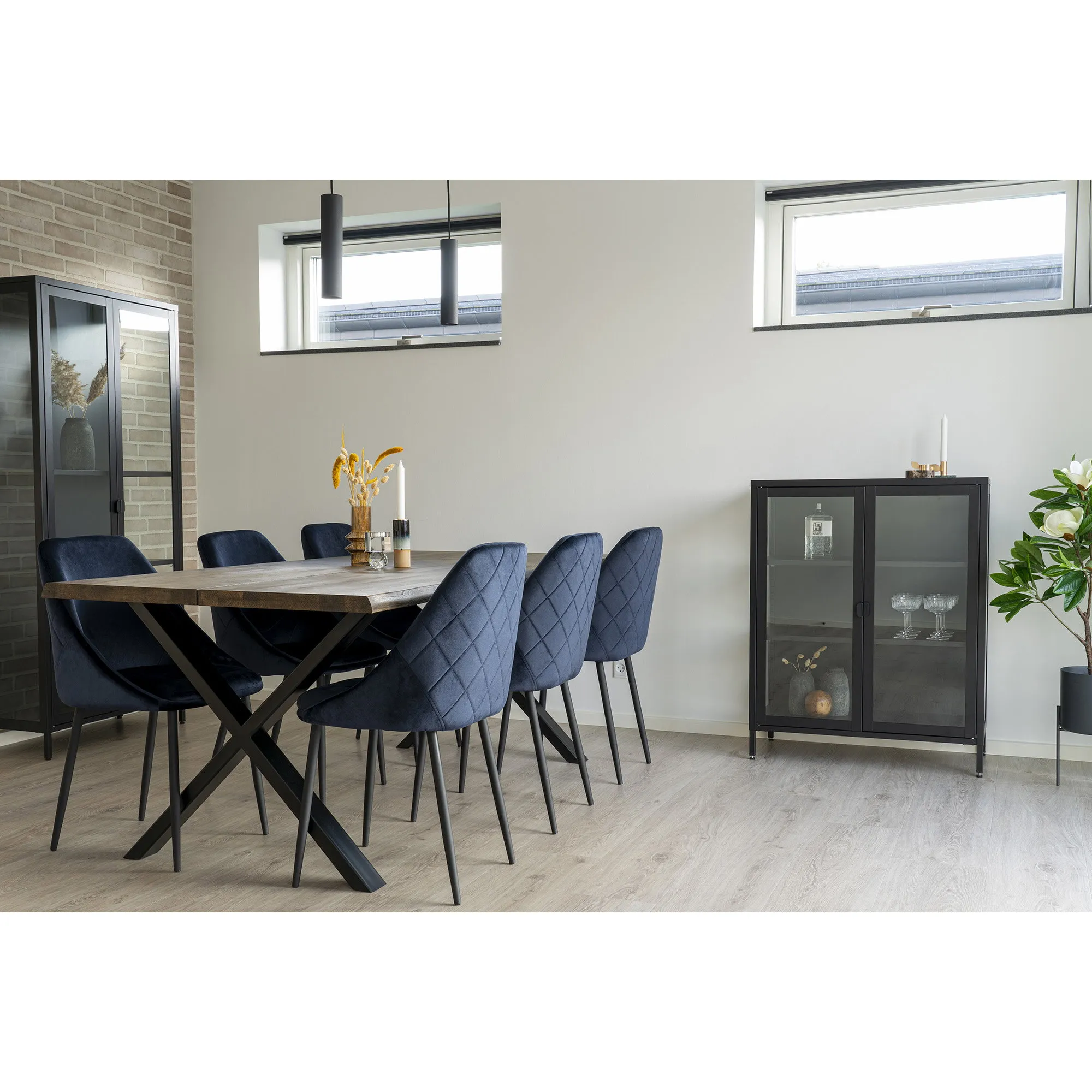 tinkaro Paris Pendelleuchte ø6 cm Schwarz