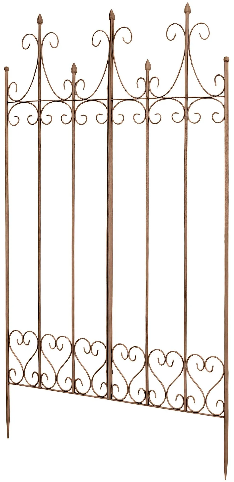 Rankgitter Flieder 100x150 cm antik braun