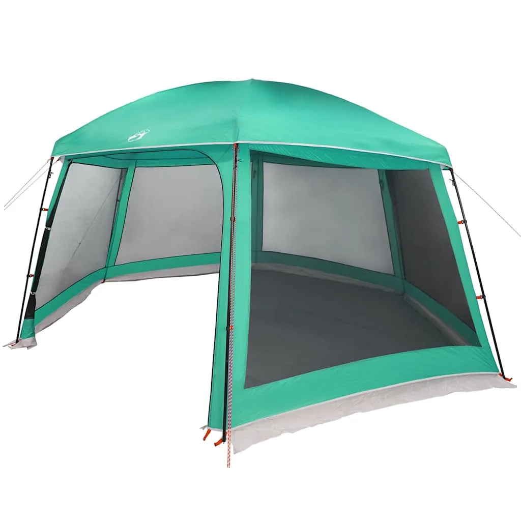 Poolzelt Meergrün 512 x 458 x 255 cm Wasserdicht mit Abnehmbarem Überzelt