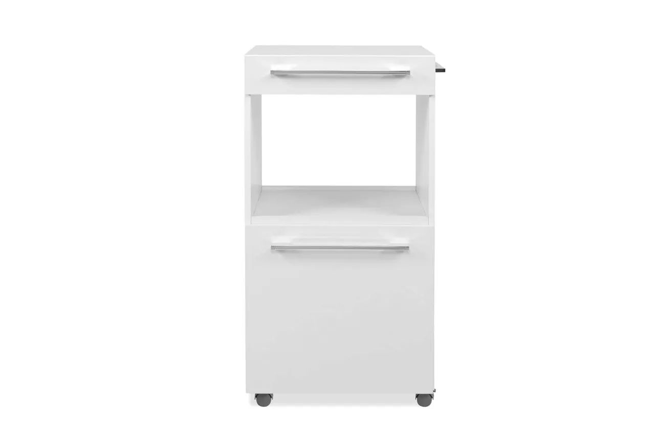 finori Rollcontainer Palma 50x95,5 cm weiß Schubladenschrank