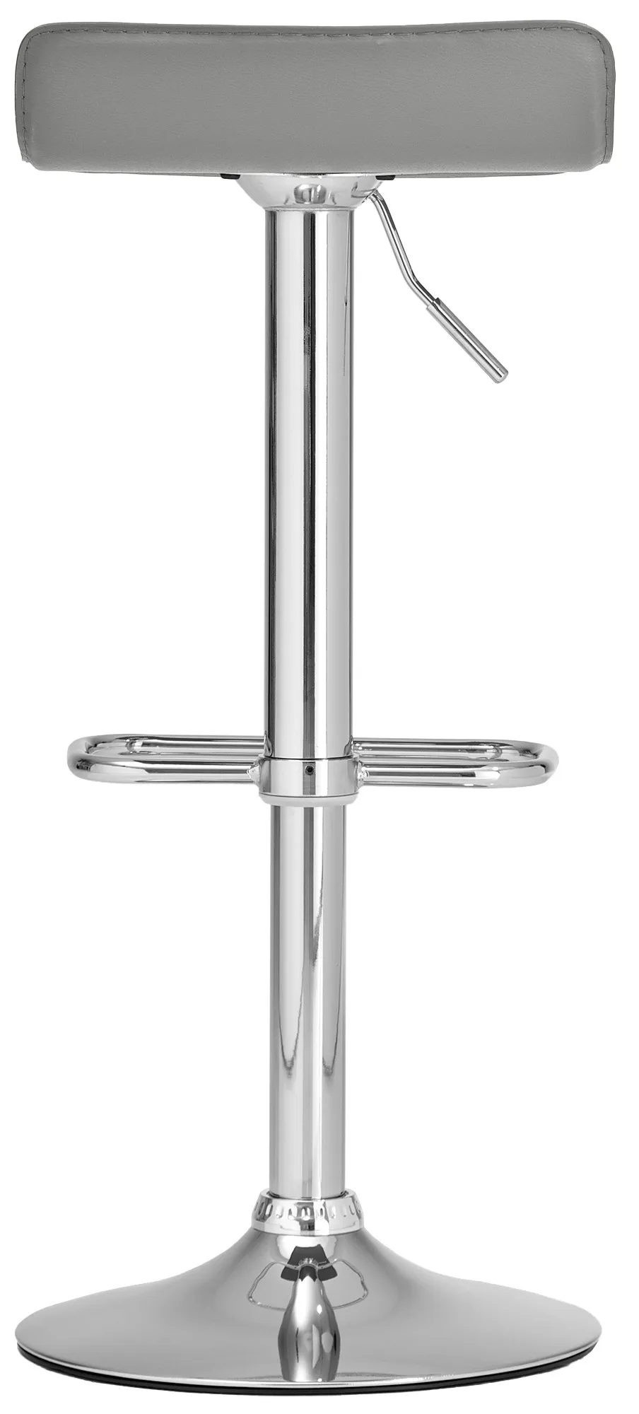 Barhocker Dyn 65-85x38x41 cm Grau