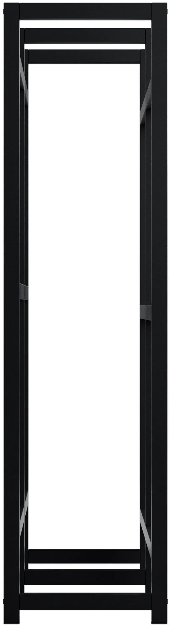 Getränkekistenständer Stack 91x31x116 cm schwarz
