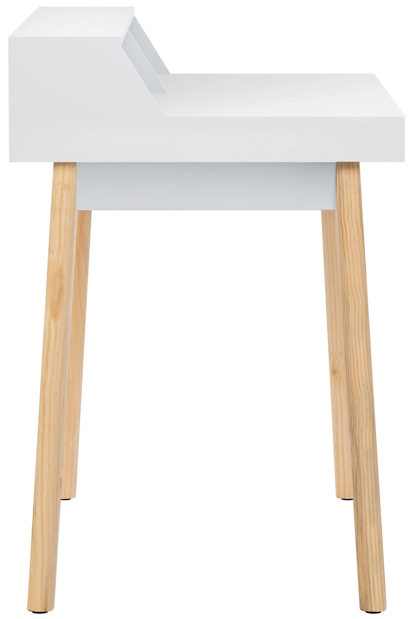 Schreibtisch Eaton 110/140x60x85 cm weiß