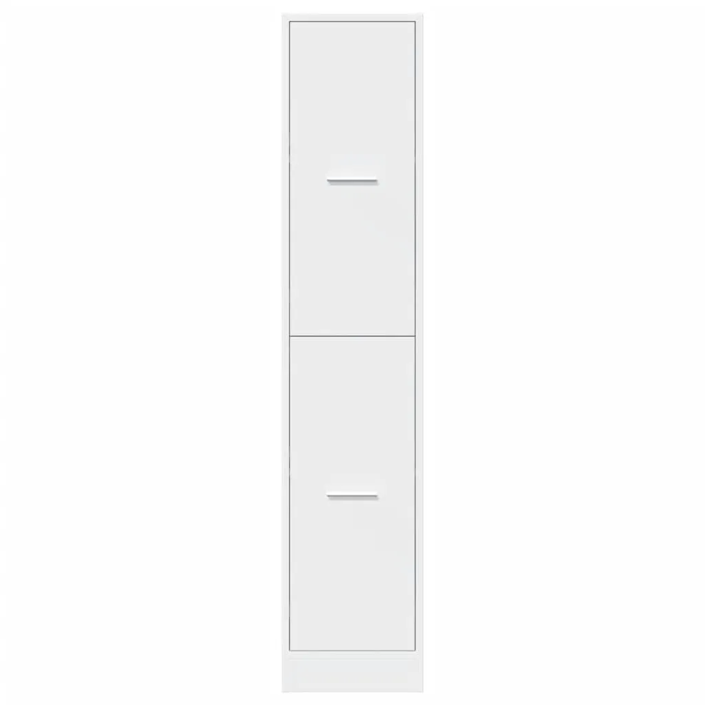 Apothekerschrank Weiß 30 x 41 x 144,5 cm Holzwerkstoff