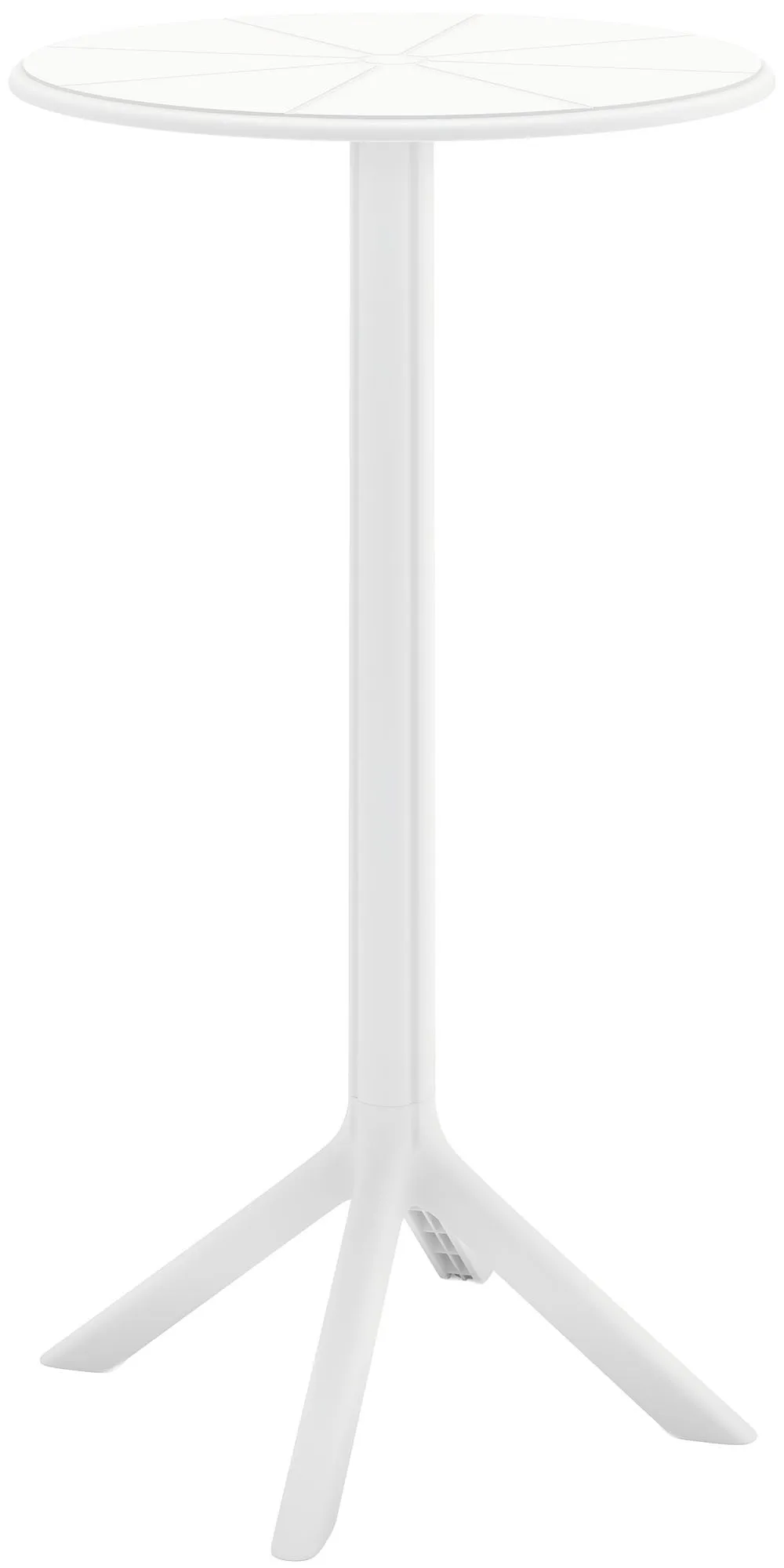 Stehtisch Tomas 60x107 cm Weiß