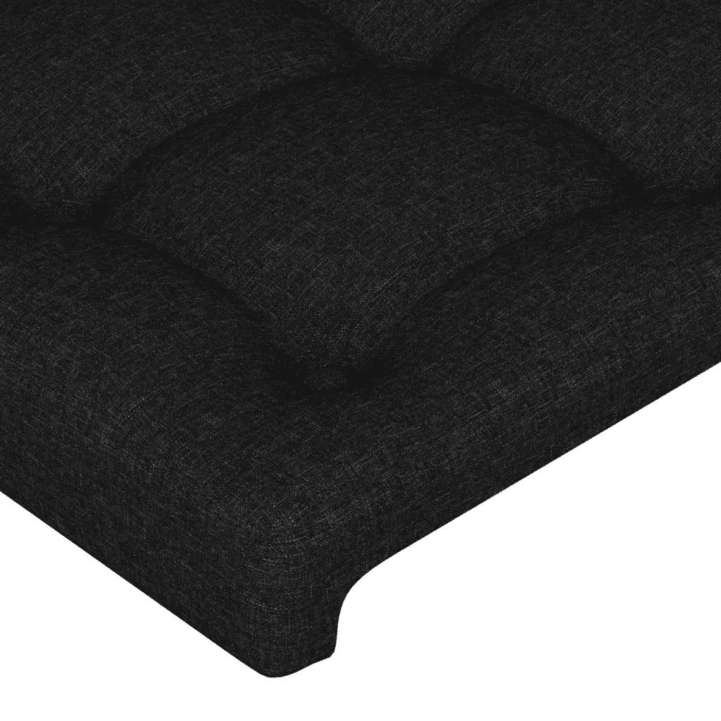 Boxspringbett mit Taschenfederkernmatratze, 160x200 cm, Schwarz