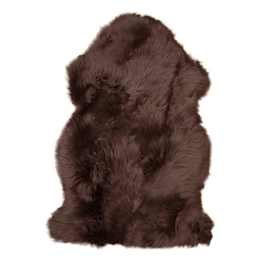 tinkaro Lammfell 85 x 50 cm Braun