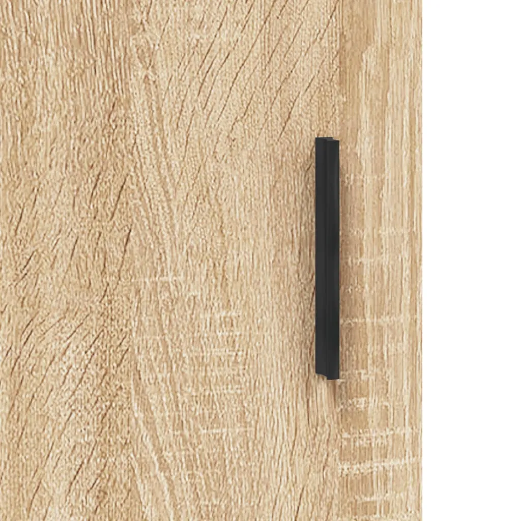 Highboard Sonoma-Eiche 69,5x31x115 cm Holzwerkstoff