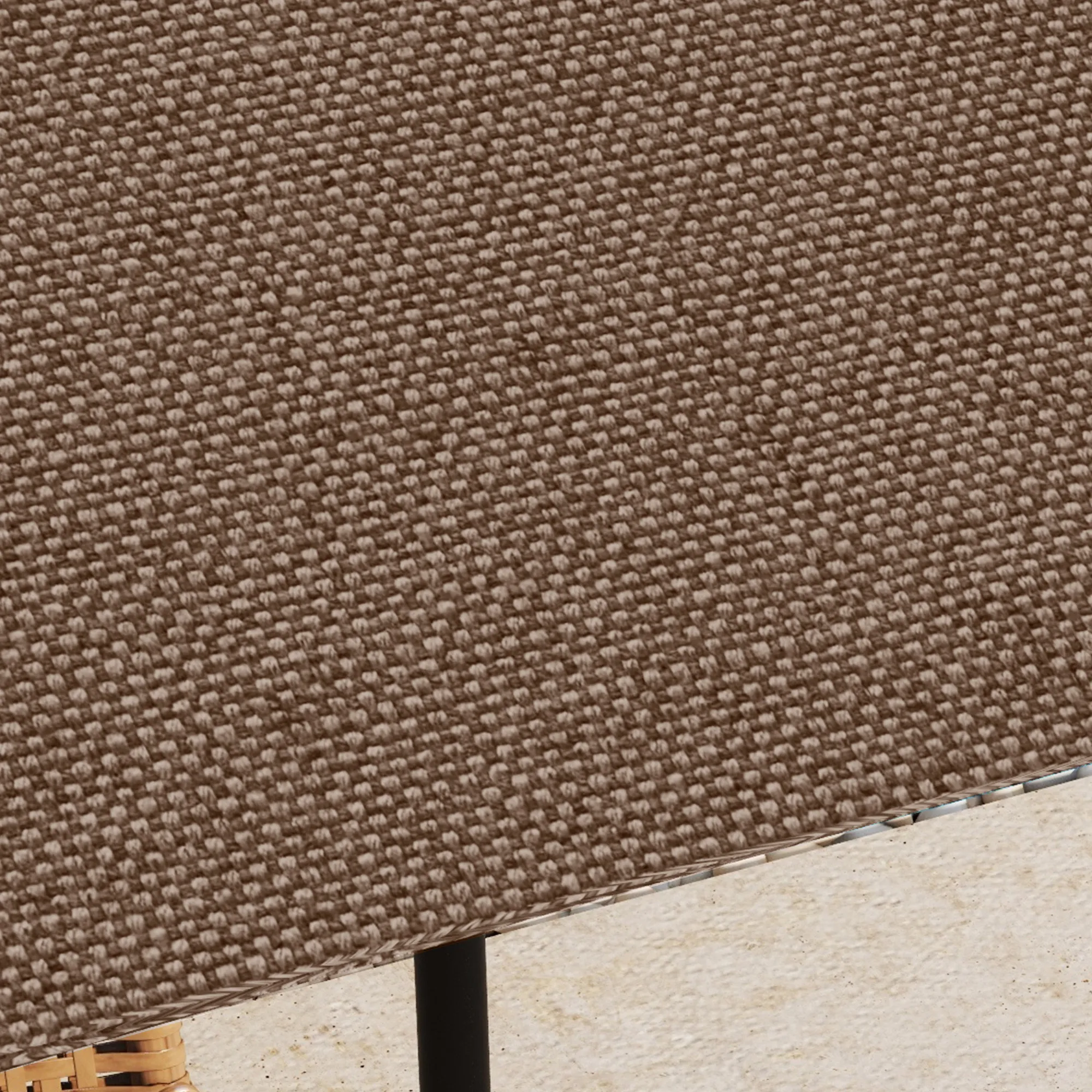 Pavillon Ersatzdach 298x295 cm in Kaffee