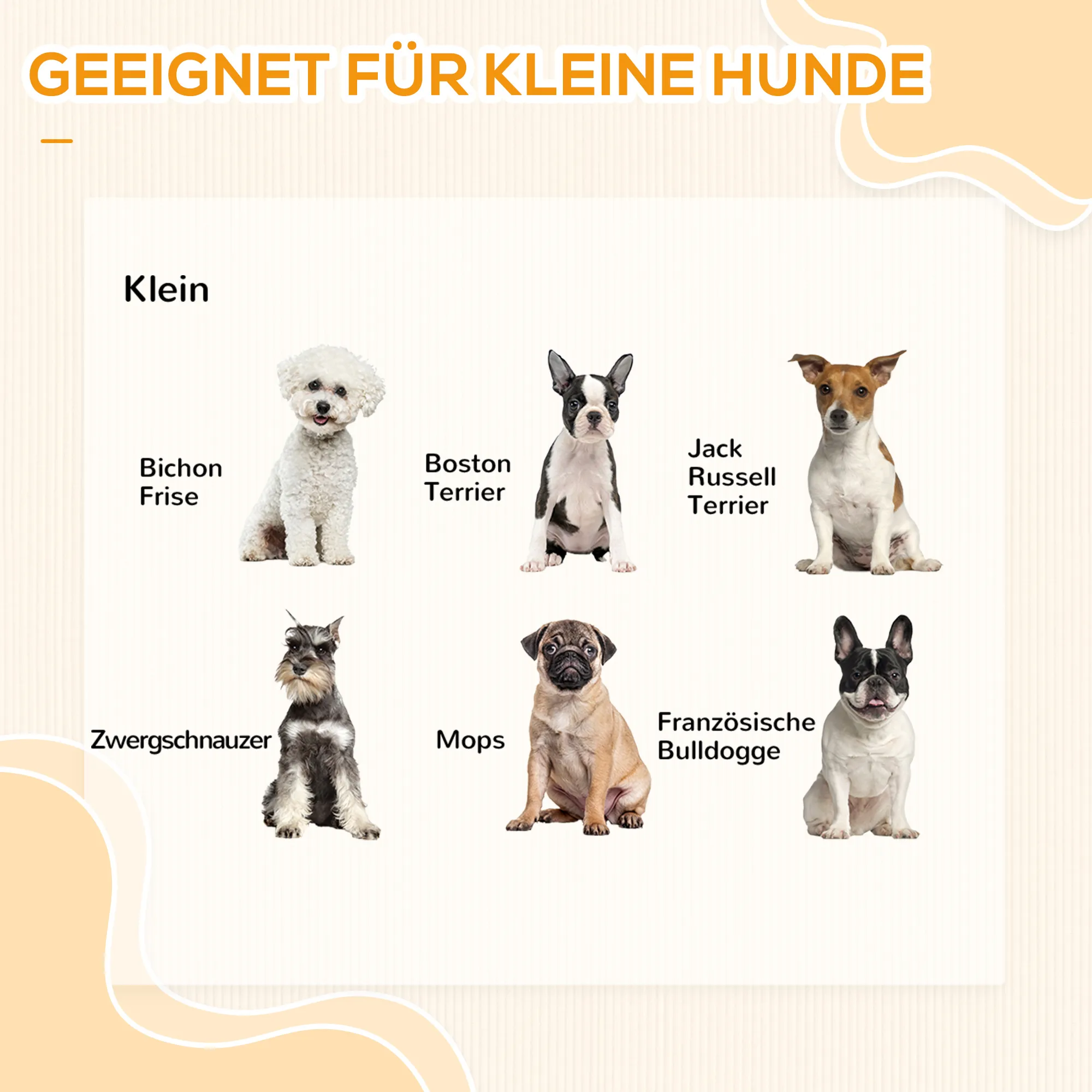 Haustiertreppe für Hunde und Katzen mit Stauraum, MDF, Schwarz