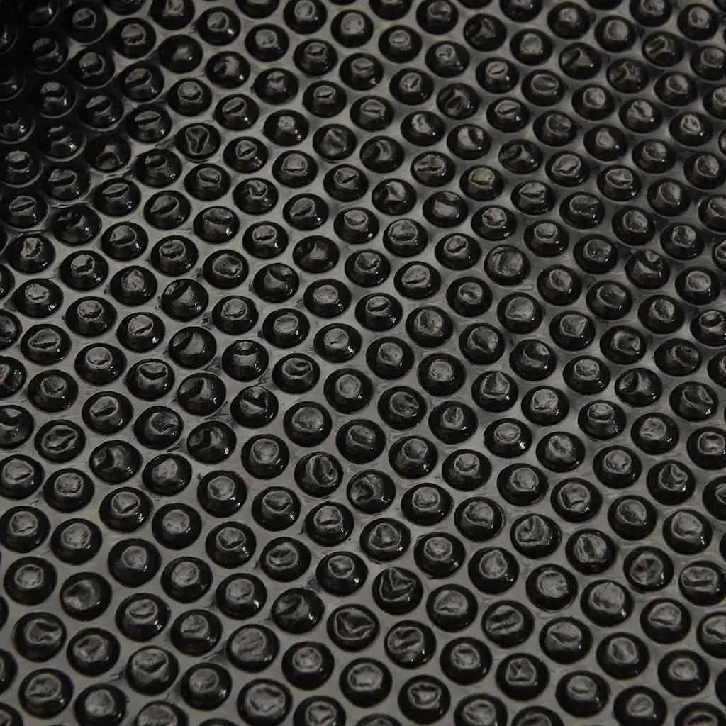Treibende Pool Solarfolie rechtecking 6 x 4 m Pools, Schwarz