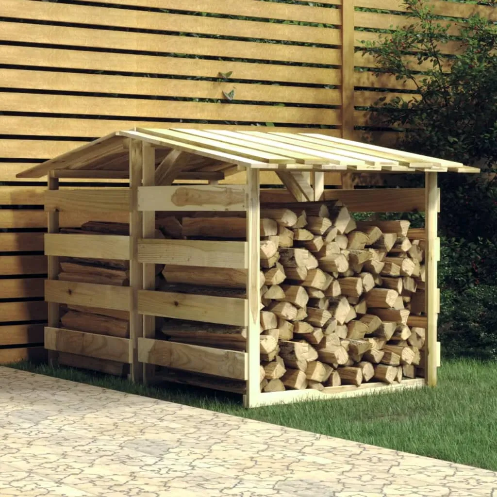 Massivholz Gartenpergola mit Dach, 100x90x100 cm, grün imprägniert