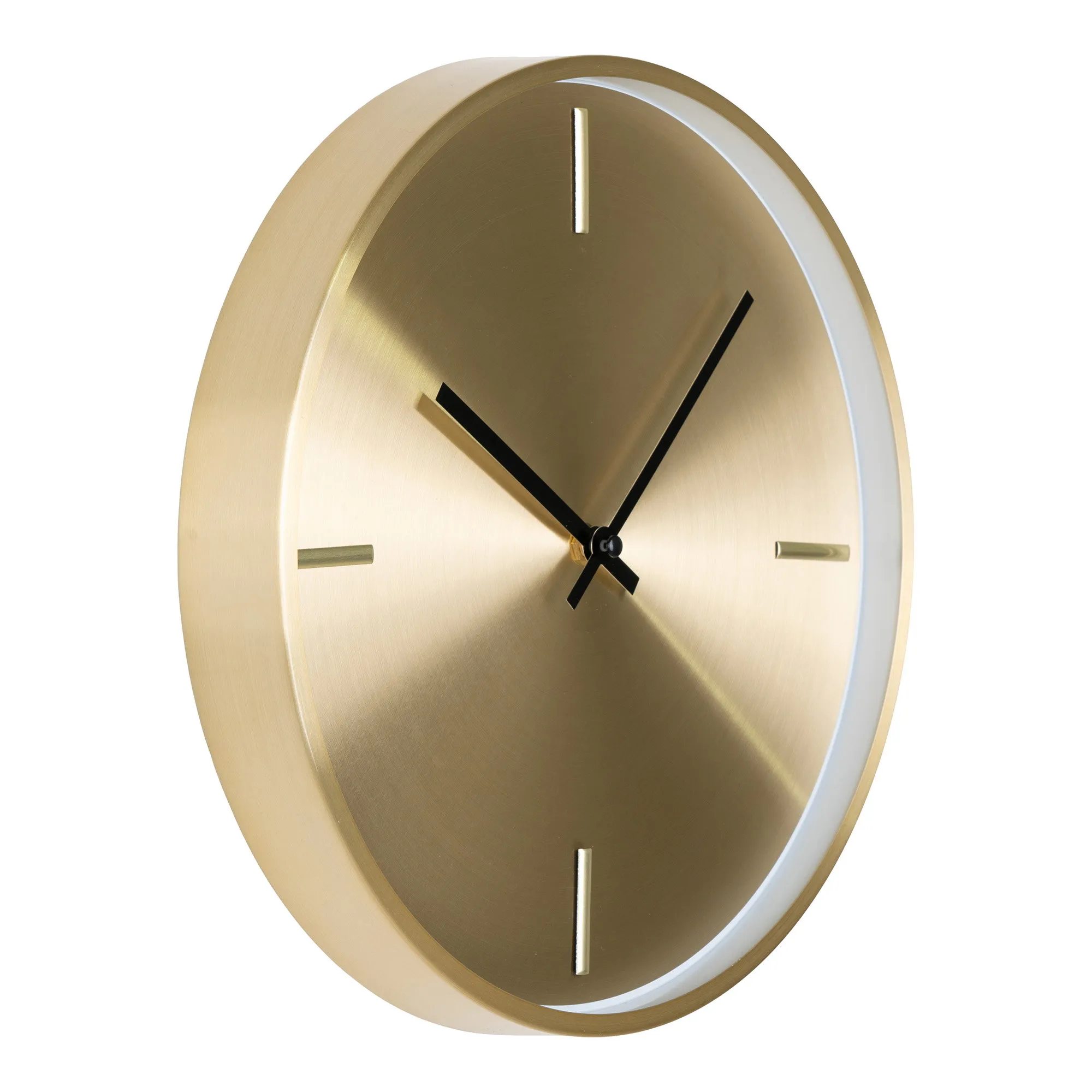 tinkaro Wanduhr Istanbul lautlose Bewegung ø30 Gold