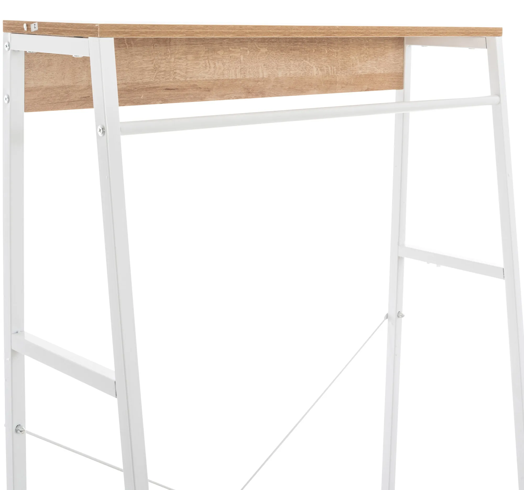 Kleiderständer Luton 167x80x44 cm natura/weiß