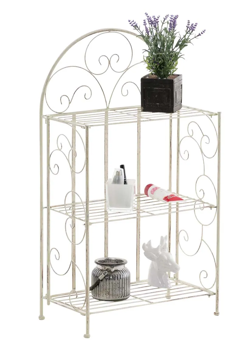 Standregal klappbar 45.5x24x81.5 cm antik-creme