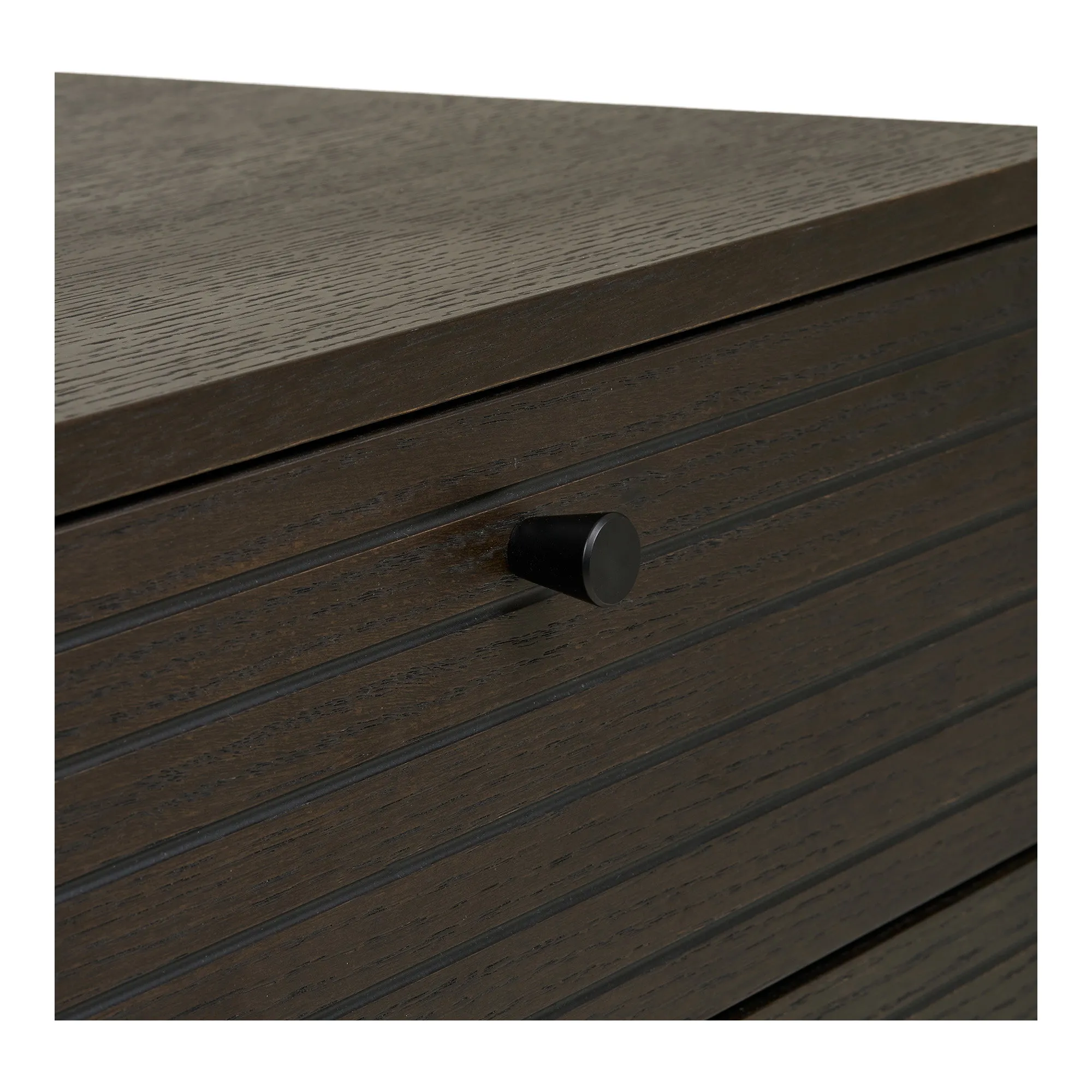 tinkaro Sideboard Kyoto Eichenfurnier, Melamin, MDF, Stahl -