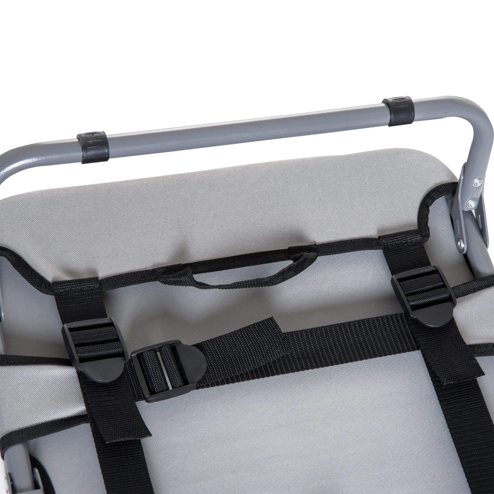 Hundeliege klappbar für kleine Hunde, 600D Oxford, 59x46x15 cm, Grau