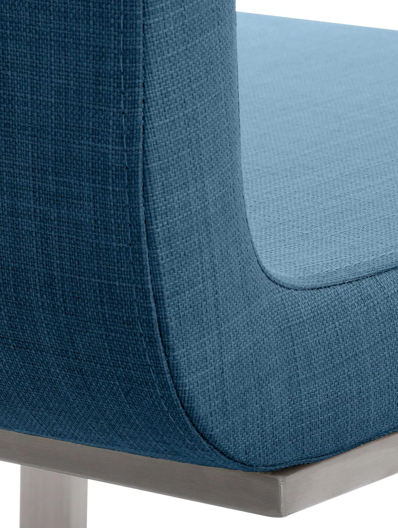 Esszimmerstuhl Belfort 90x40x50 cm blau