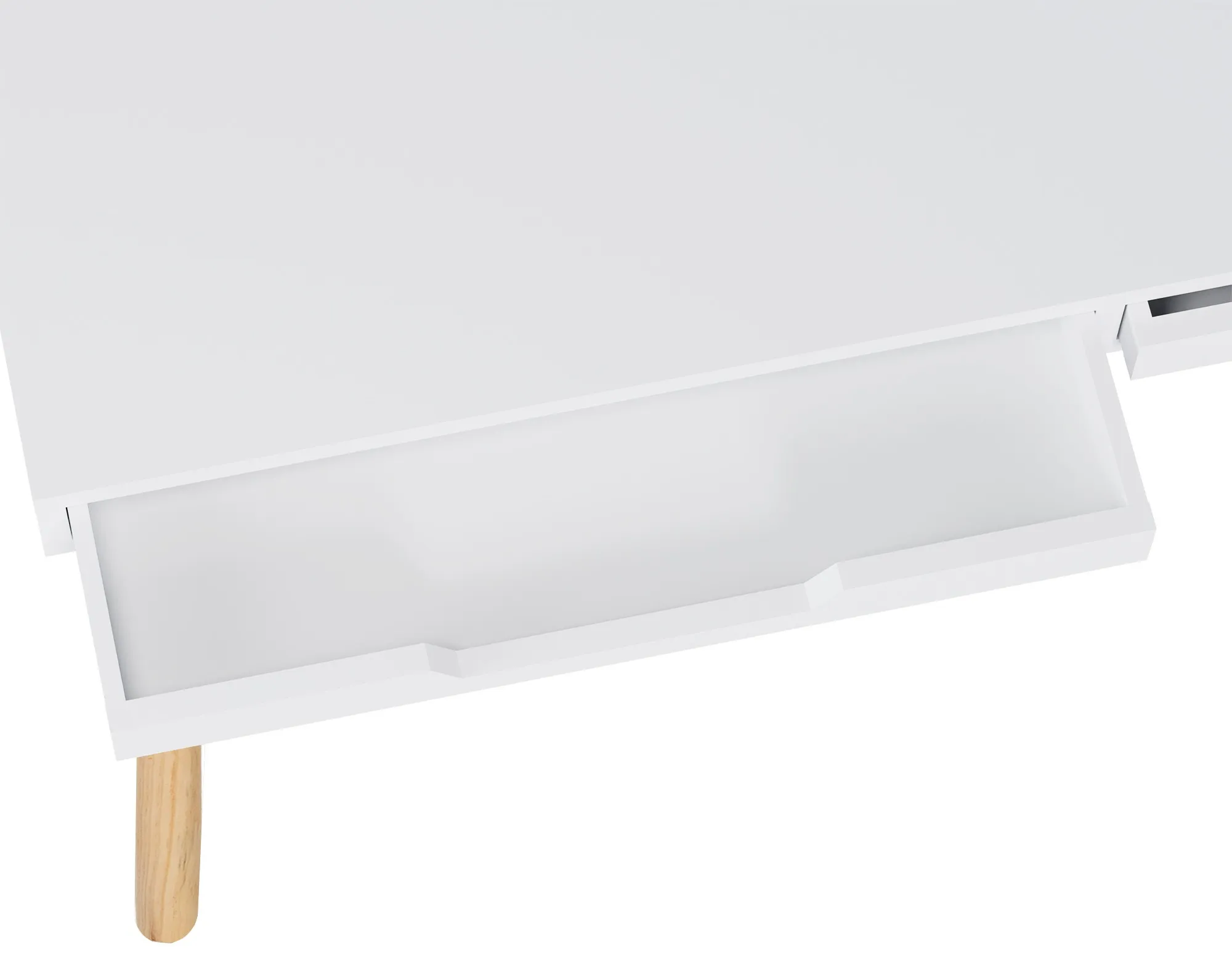 Schreibtisch Porto 110/140x60x75 cm weiß