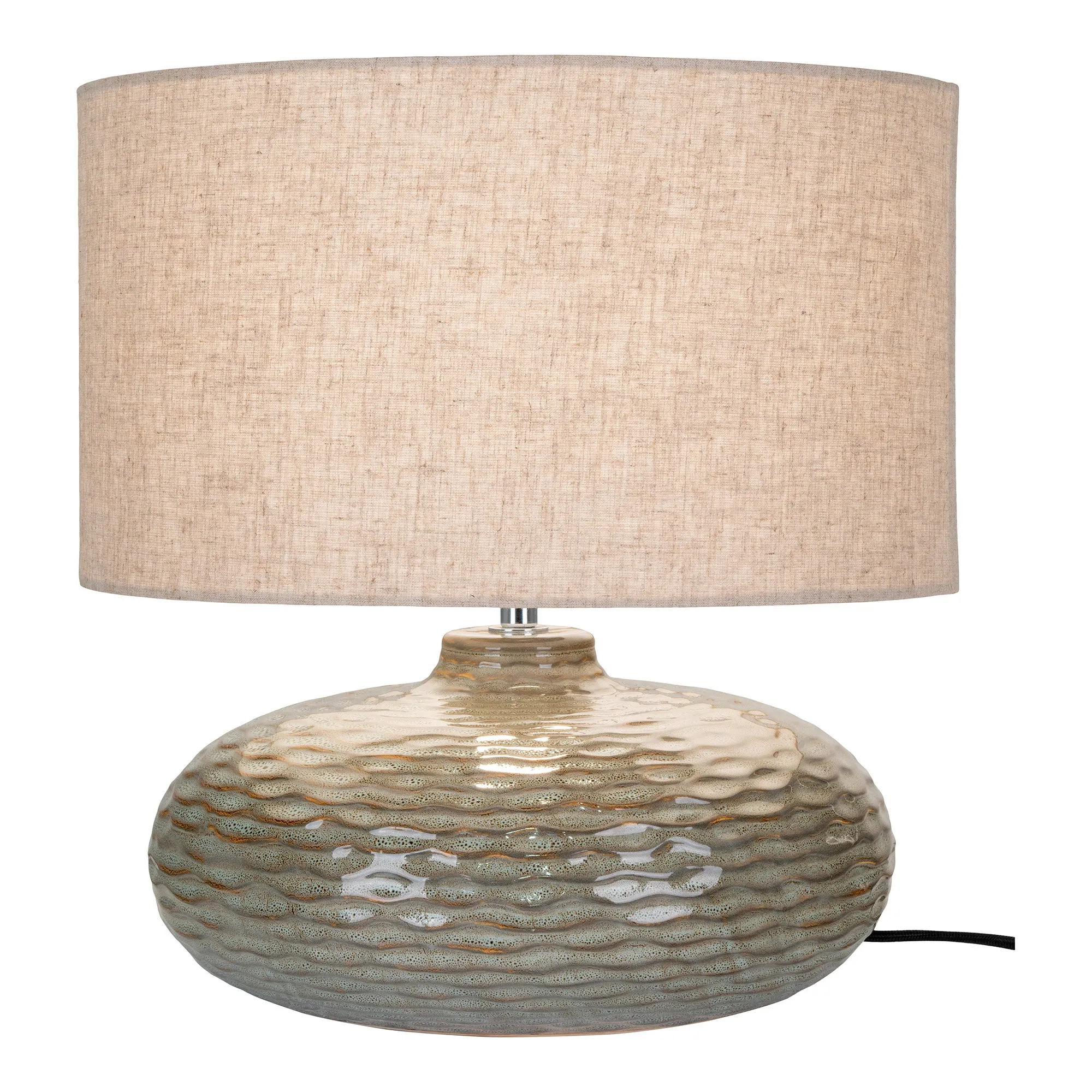 tinkaro Tischlampe Oldham Keramik 36 x 36 x 36 cm Grün