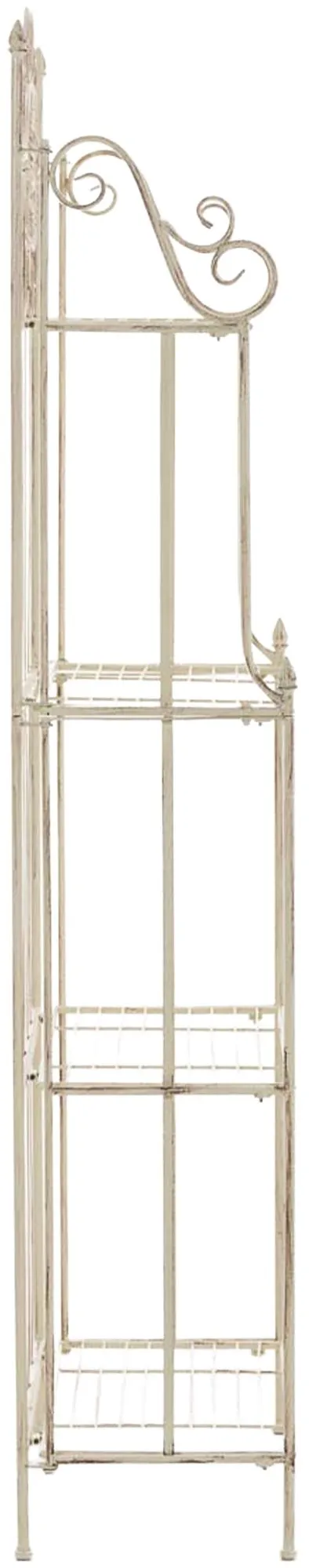 Pflanzenregal Flora Klappregal 66x32x175 cm antik-creme
