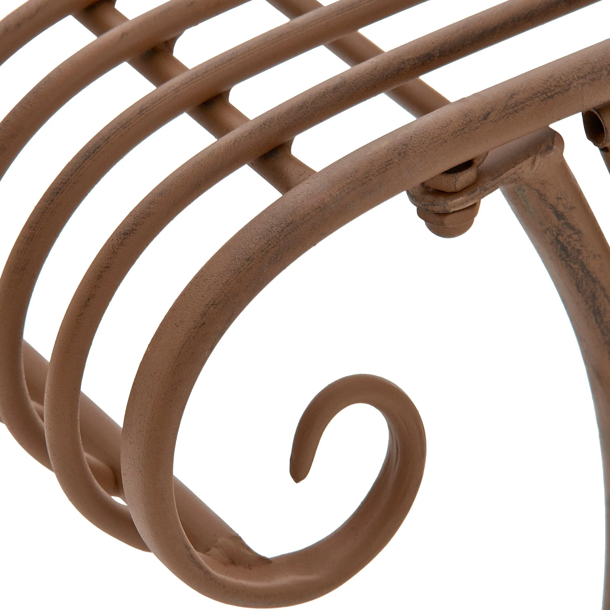 Gartenbank Karma 156x46x78 cm antik braun