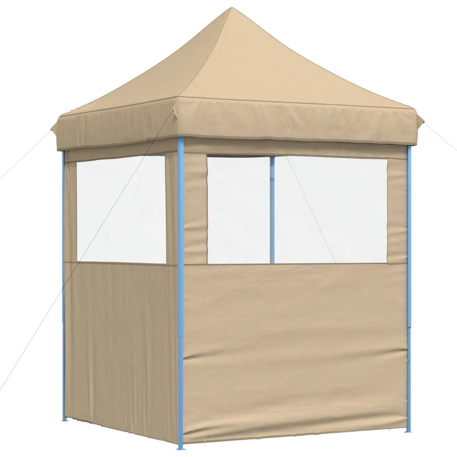 Modernes faltbares Partyzelt 200x200x306 cm in Beige