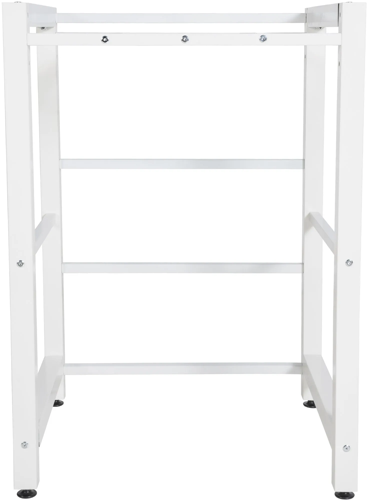 Waschmaschinenregal Medina 105x75x62 cm weiß