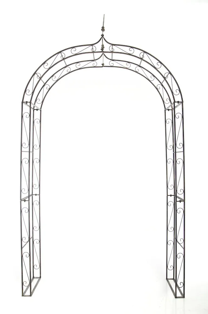 Rosenbogen Lenz 264x147x37 cm Bronze
