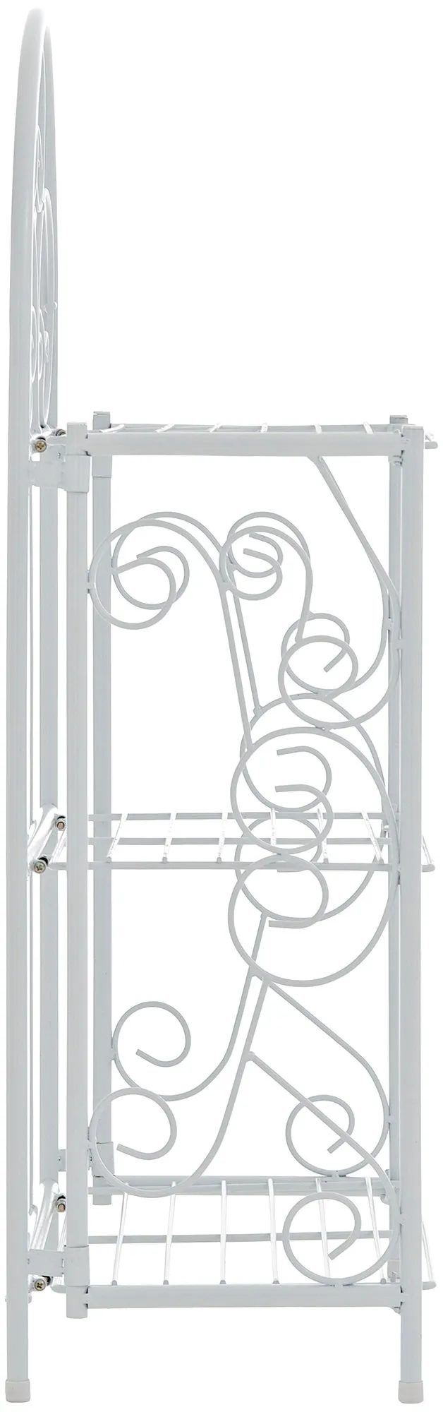 Standregal klappbar 81.5x45.5x24 cm weiß