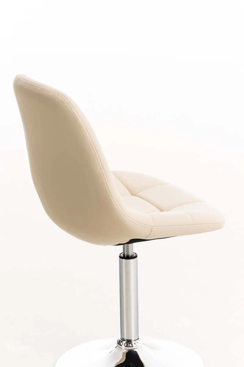 Drehstuhl Emil 84x48x52 cm creme