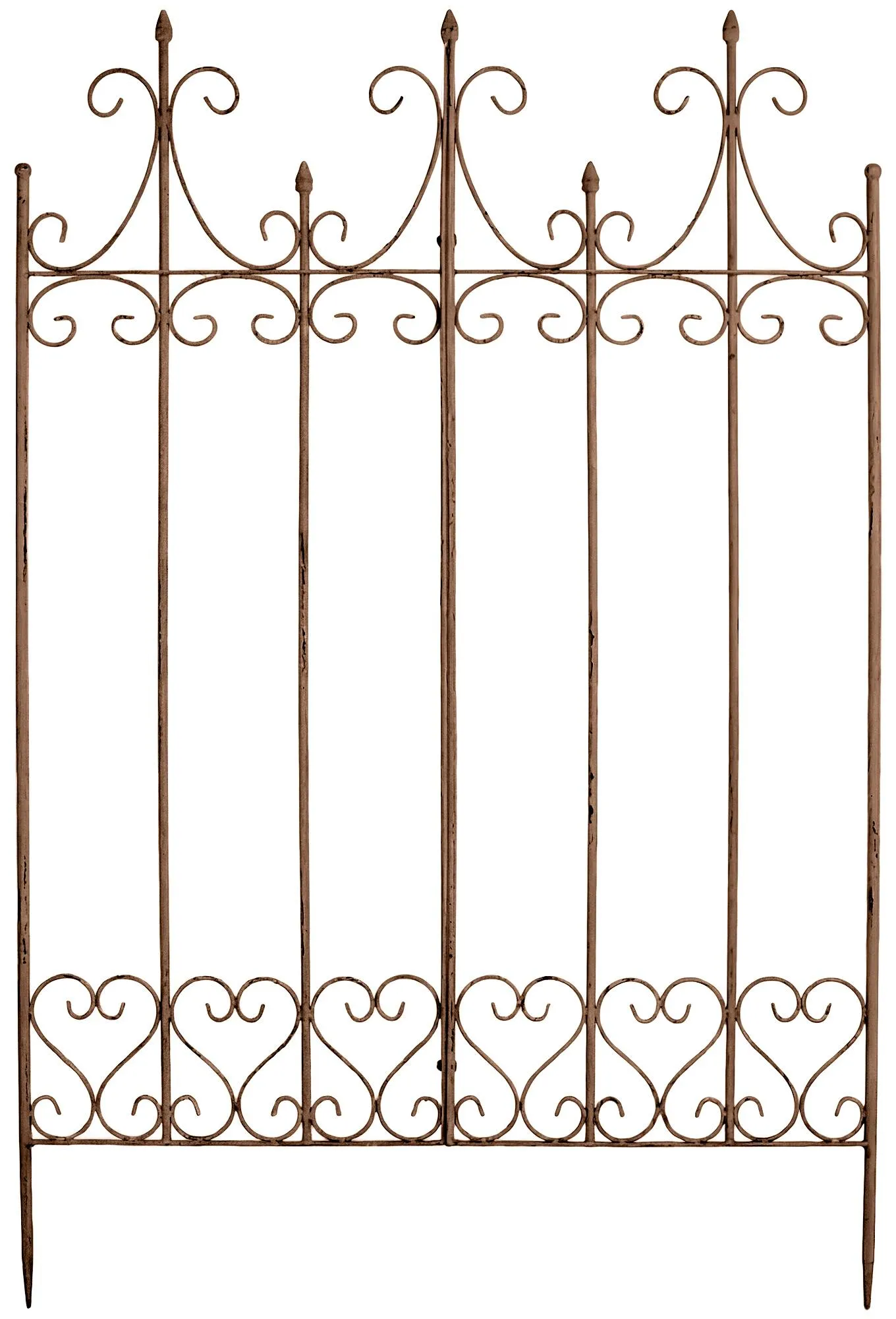 Rankgitter Flieder 100x150 cm antik braun