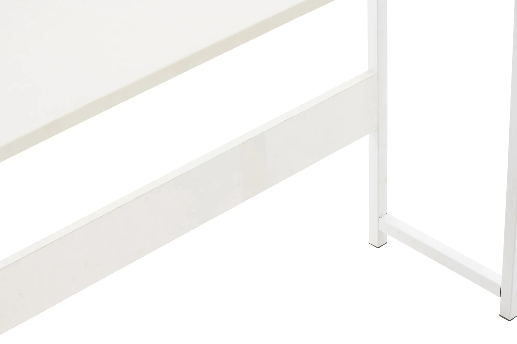 Schreibtisch Widnes 124x40x111 cm weiß/weiß