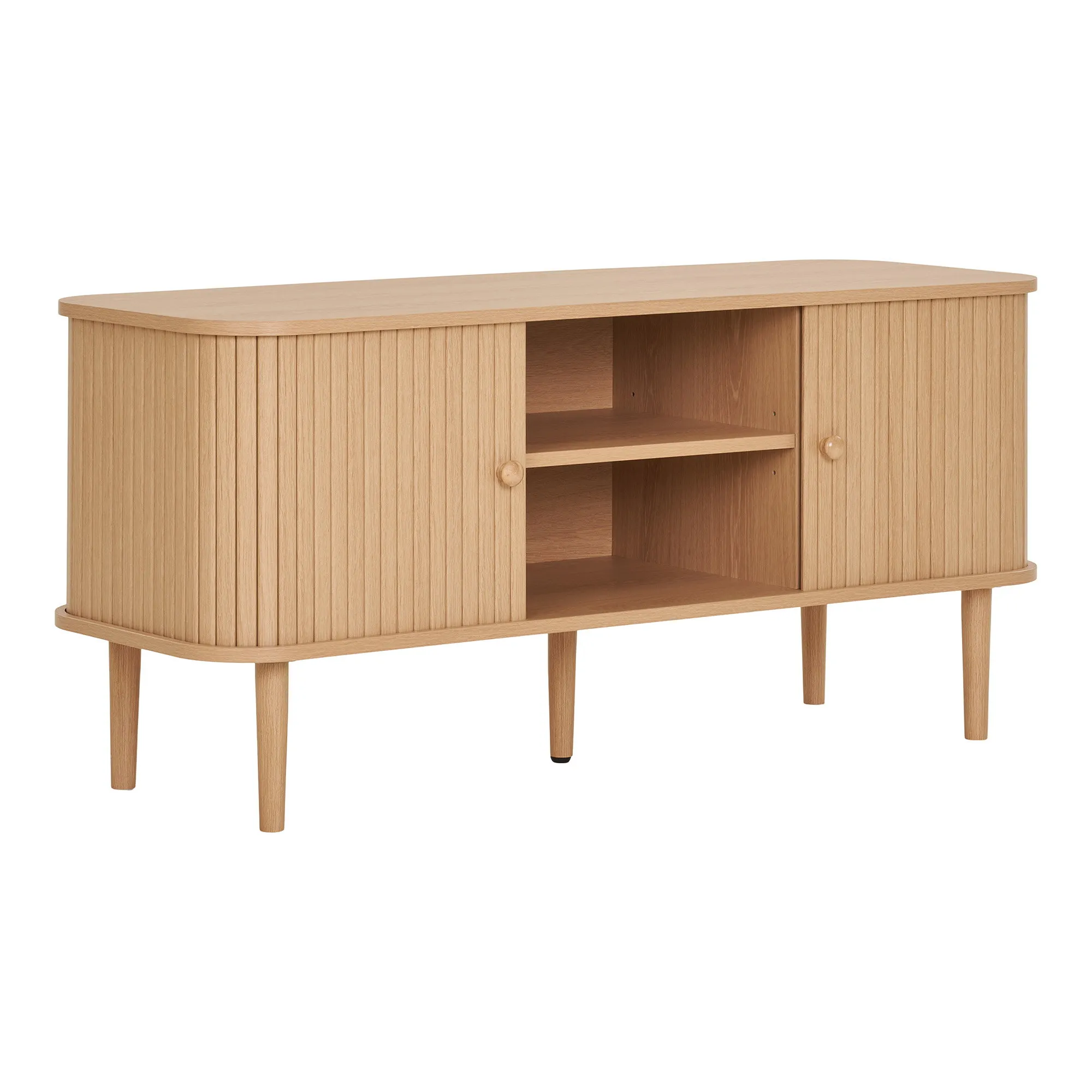 tinkaro Nikko TV-Board 2 Türen 113x40x52 cm Natur