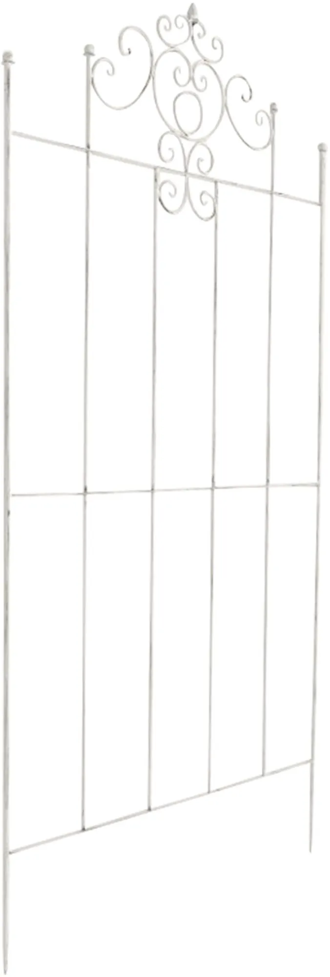 Rankgitter Paula 170x86 cm antik weiß
