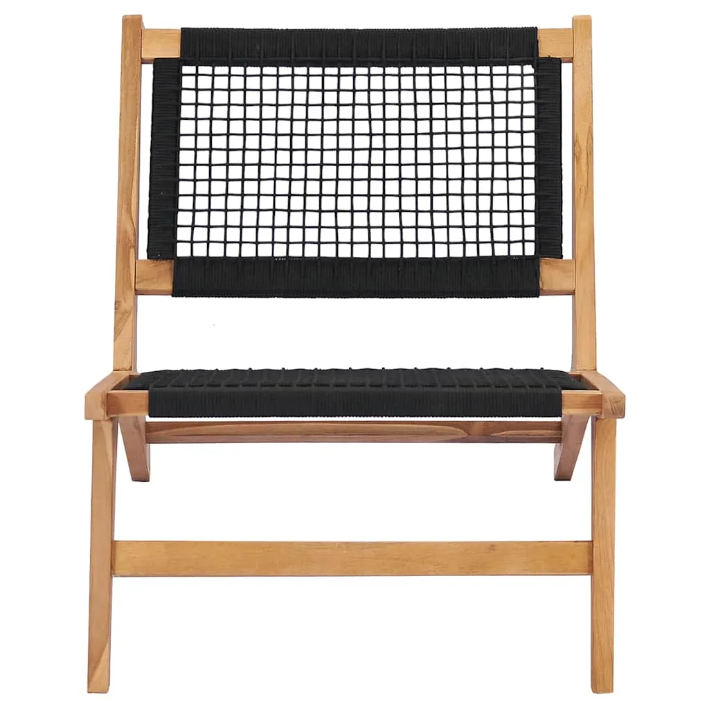 Bequeme Sonnenliege aus Naturholz 89,5 x 57 x 65 cm