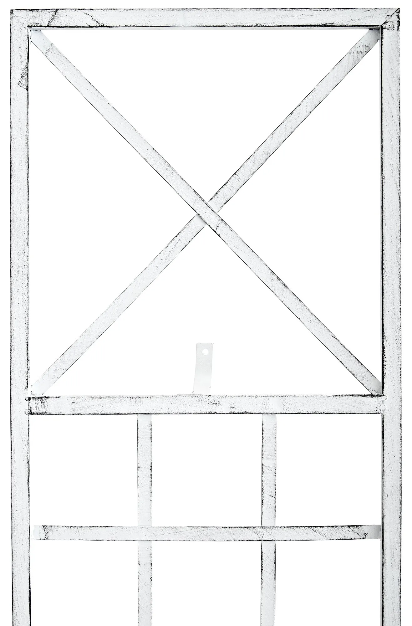 Rankgitter Trigo 40x198 cm antik weiß