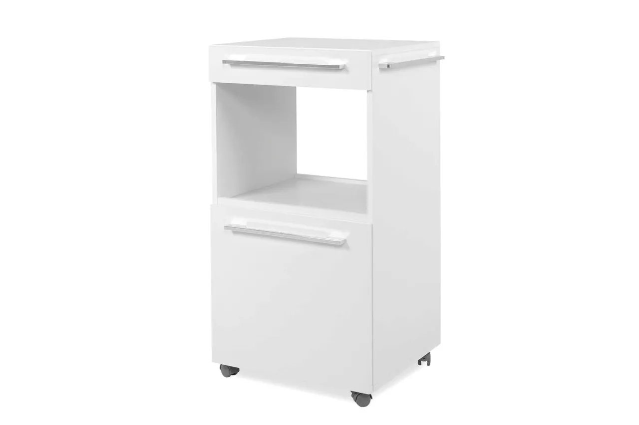 finori Rollcontainer Palma 50x95,5 cm weiß Schubladenschrank
