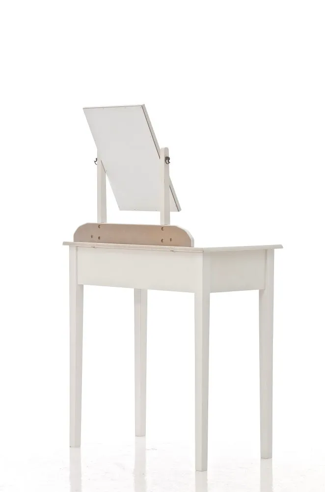 Schminktisch DIANA 72x41x76 cm weiß
