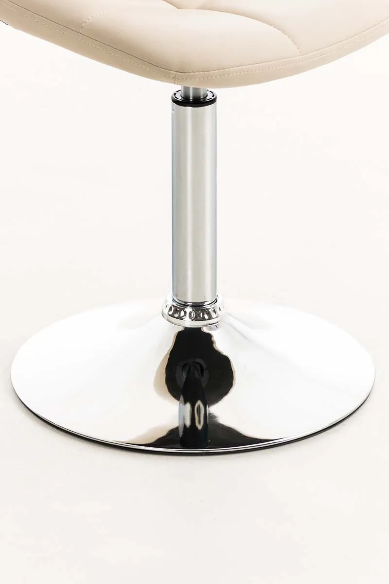 Drehstuhl Emil 84x48x52 cm creme