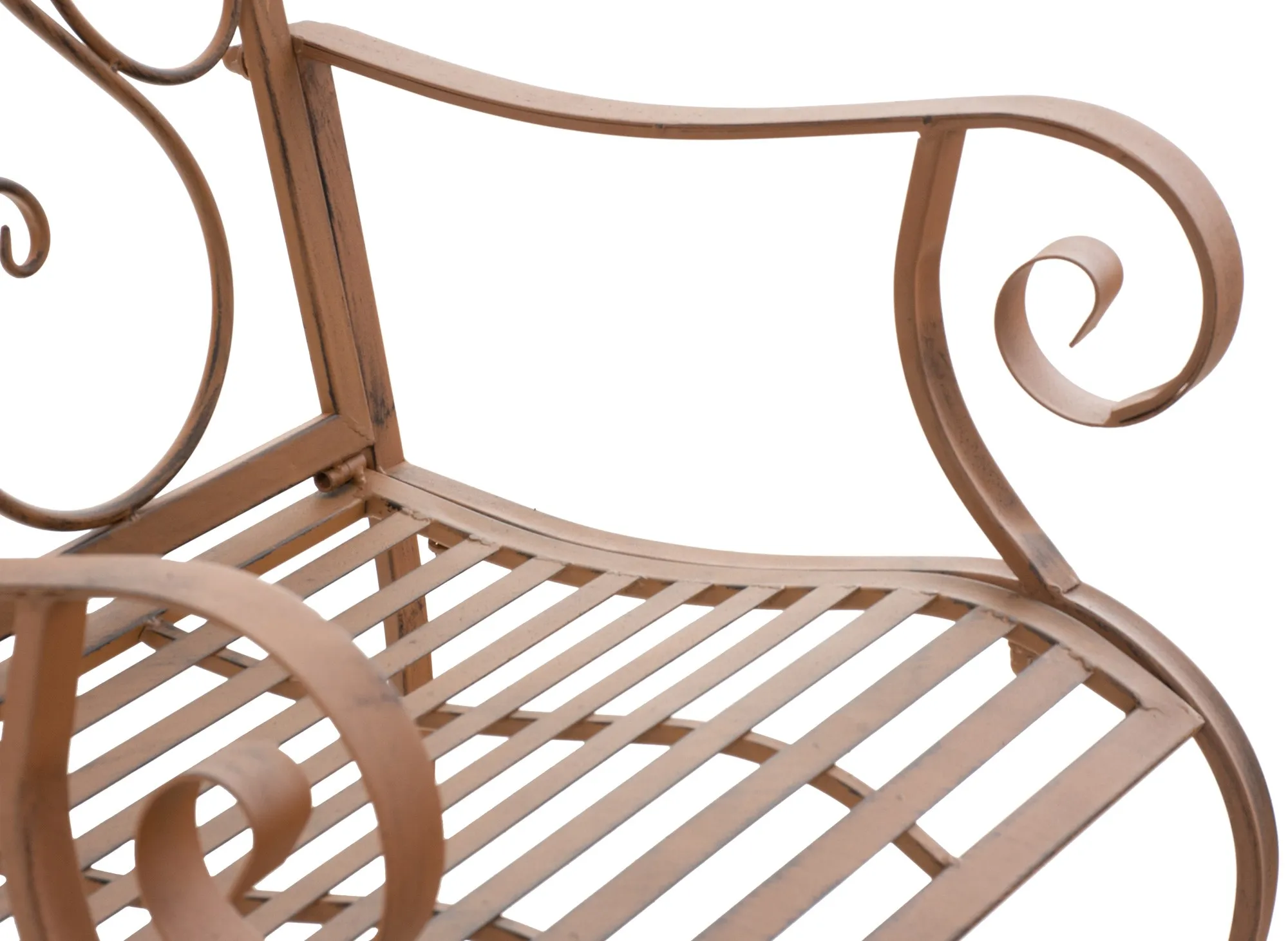 Gartenstühle Punjab 2er Set 94x62x53 cm antik braun