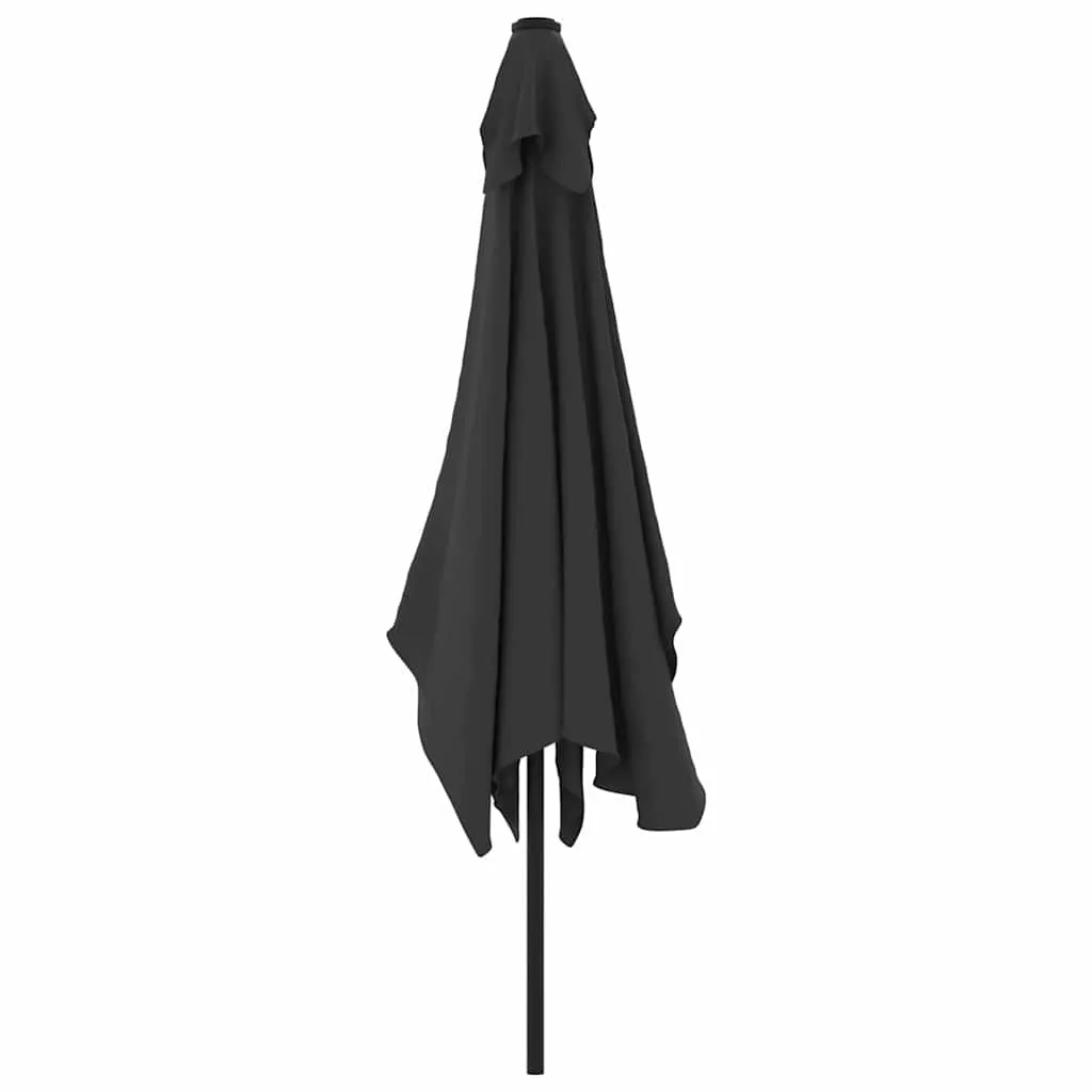 Eleganter Sonnenschirm Anthrazit 300x200x252 cm mit UV-Schutz