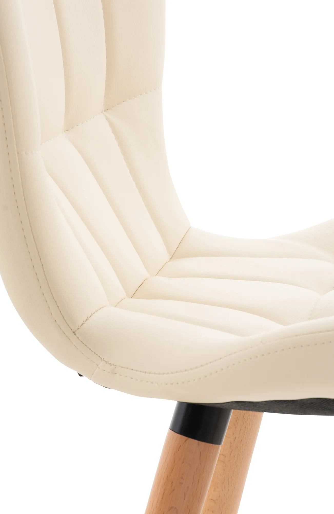 Esszimmerstuhl Elda 88x50x63 cm creme
