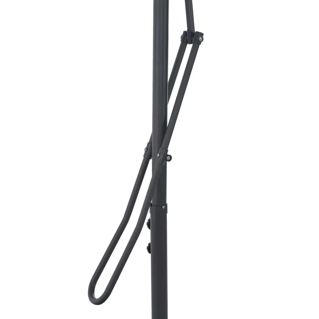 Eleganter Sonnenschirm 250x250x230 cm in Taupe mit 360° Drehfunktion