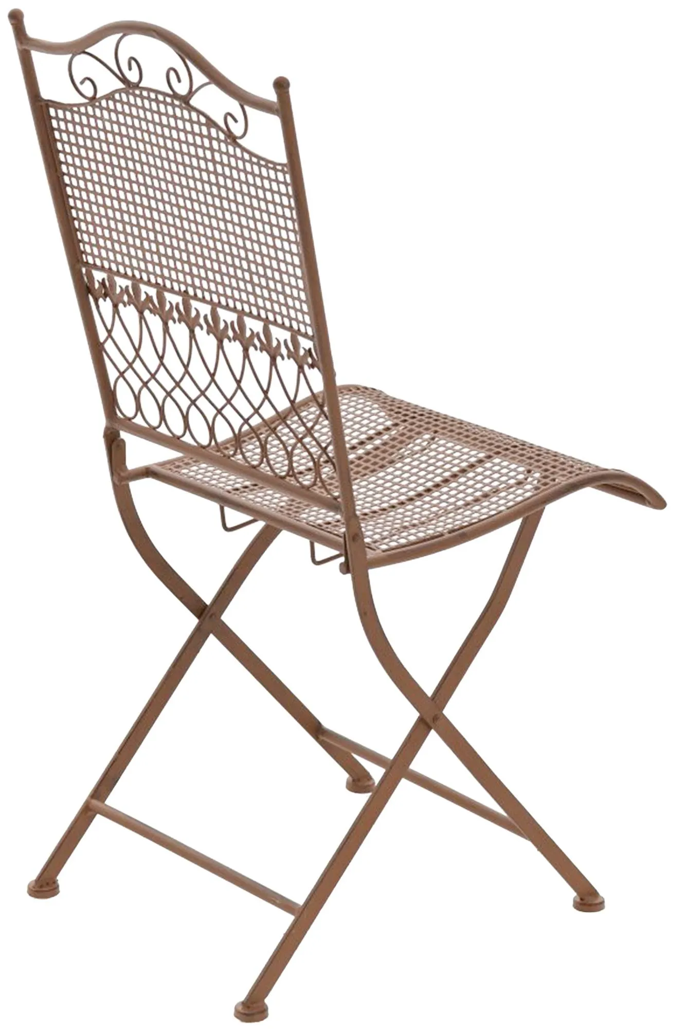 Gartenstühle Kiran 2er Set 91x41x50 cm antik braun