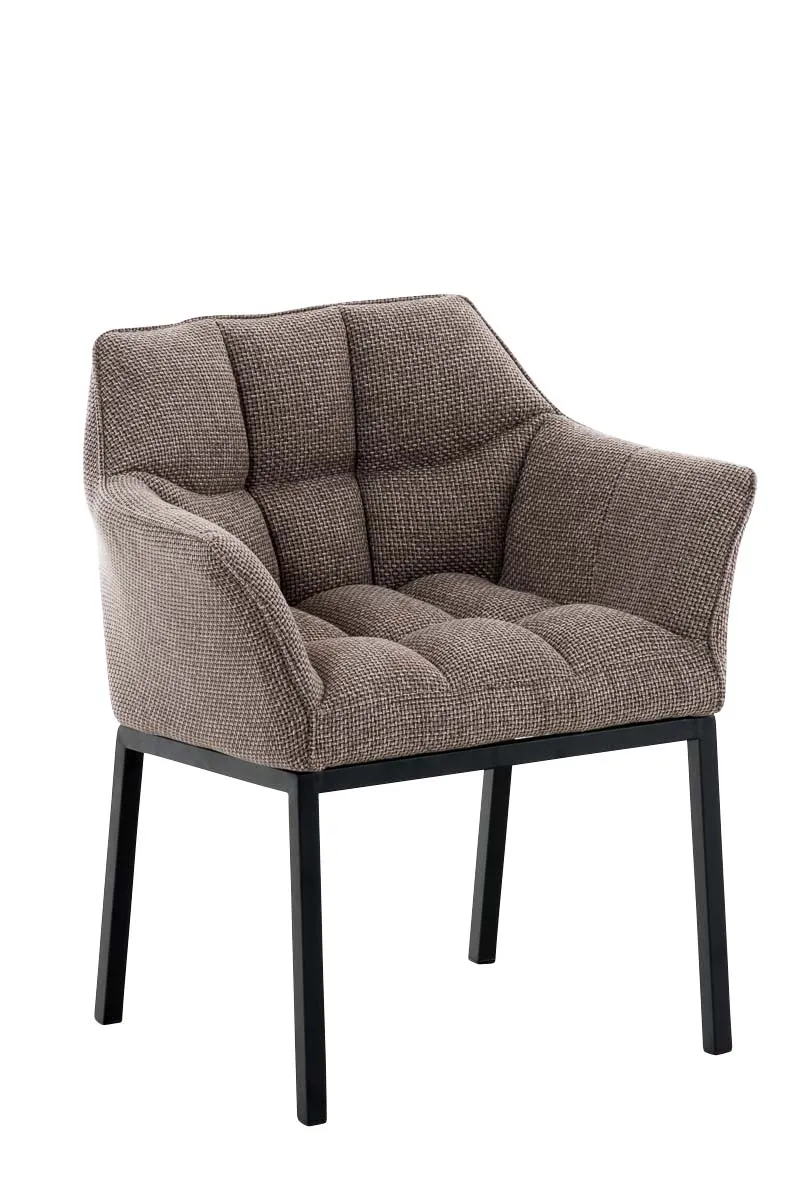 Esszimmerstuhl Octavia 63x67x78 cm terrabraun